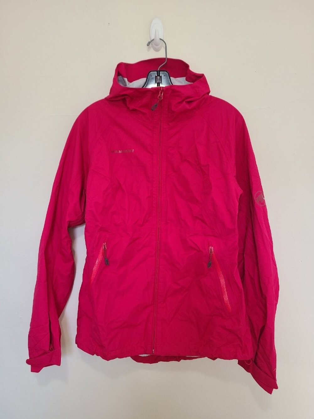 MAMMUT Performance Shell Jacket Dry Tech Full Zip Women's size L Pink
